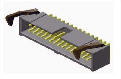2.54MM ejector antet unghi drept cu zăvor metalic