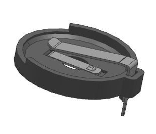 Suporturi pentru celule monedă cu litiu CR2450 DIP/THM