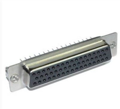 PCB D-SUB mamă cu trei rânduri 50 pini (pas=2,77 mm) drept